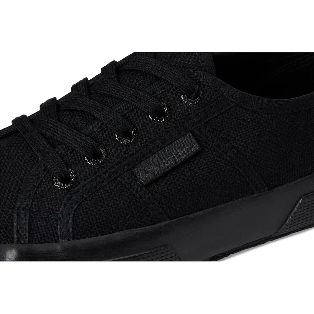 Superga 2750 Cotu Classic Sneakers Men's 5.5 Black Lace Up Casual Shoes ZOGG3684